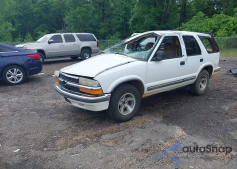 1998 Chevrolet Blazer Ls из США, поврежденный, VIN 1GNCS13W0W2246192